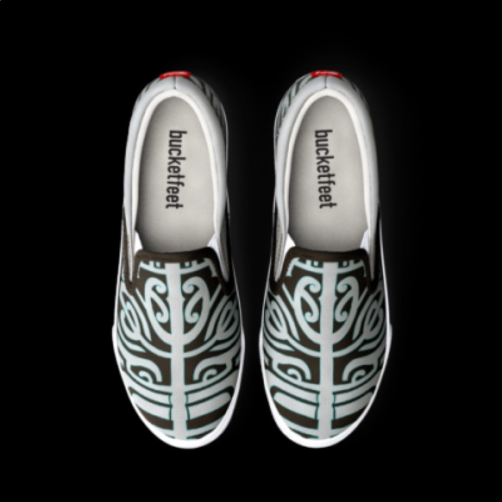 Bucketfeet artist designed footwear.